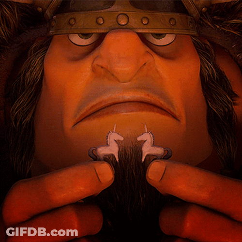 Fantasy Unicorns Vladimir Tangled GIF