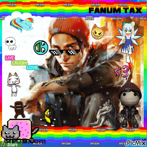 Fanum Tax Ohio It's Based To Be Back Poster GIF