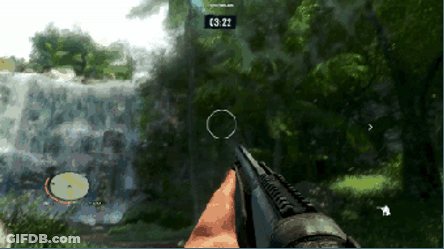 Far Cry 3 Moving Waterfall GIF