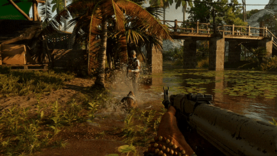 Far Cry 5 Alligator GIF