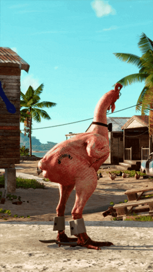 Far Cry 5 Bald Bird GIF