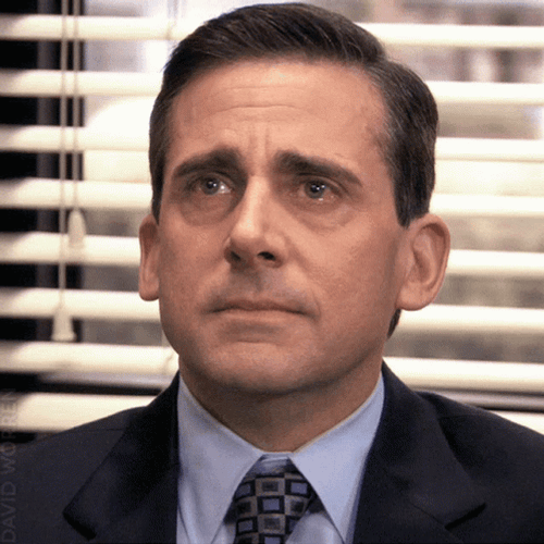 Farewell Crying Michael Scott GIF