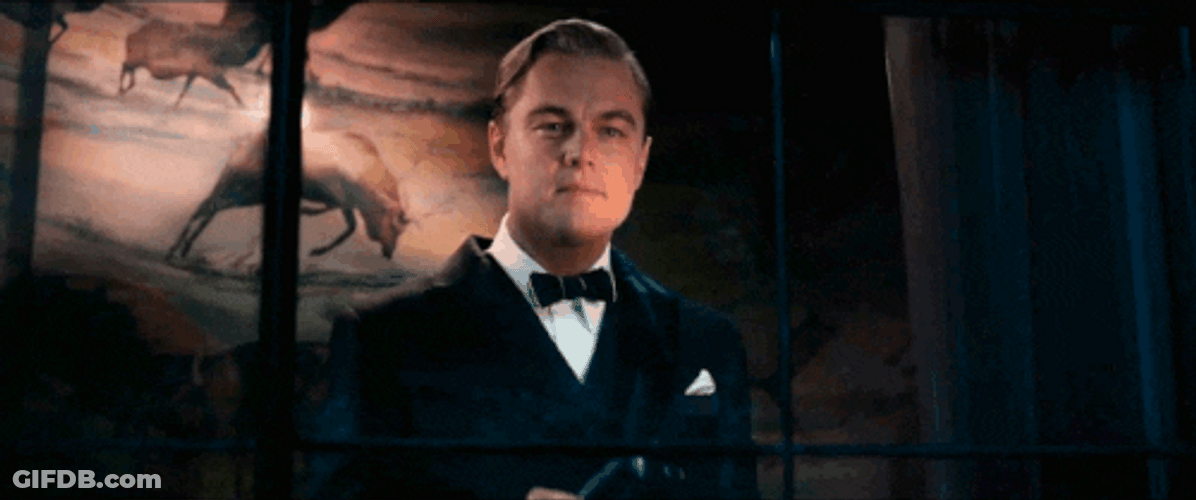 Farewell Wave Leonardo DiCaprio GIF