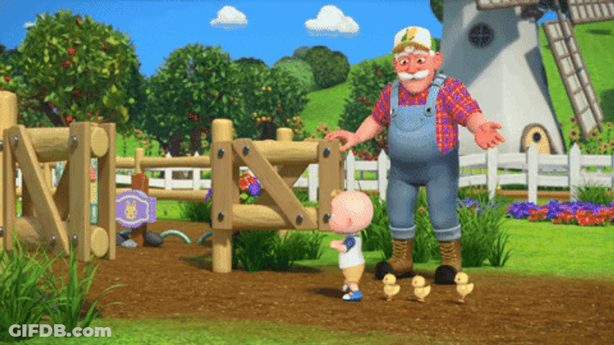 Farming Calling Out Ducks GIF