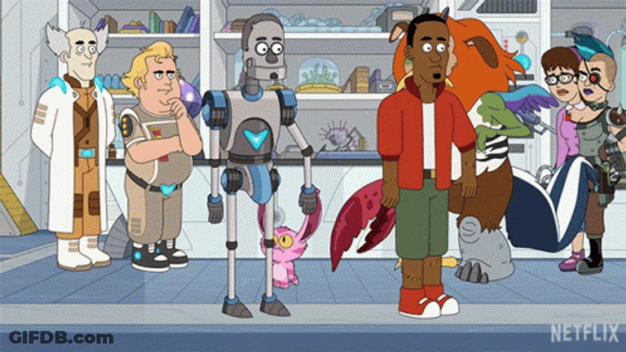 Farzar Scootie Robot Dance GIF