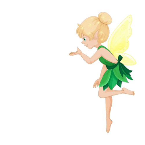 Fascinating Fairy Blowing Fairy Dust GIF