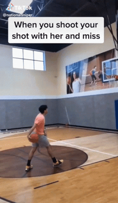 Fascinating Shoot Your Shot Basketball GIF
