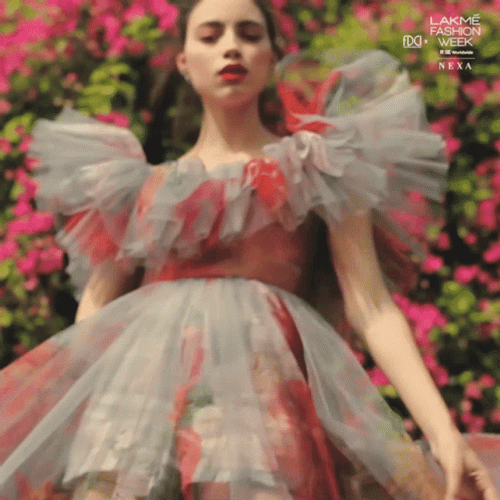 Fashion Tulle Dress GIF