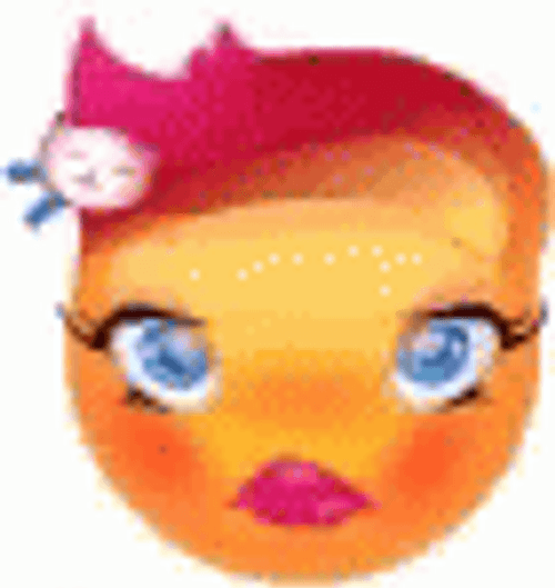 Fashionable Crying Emoji GIF