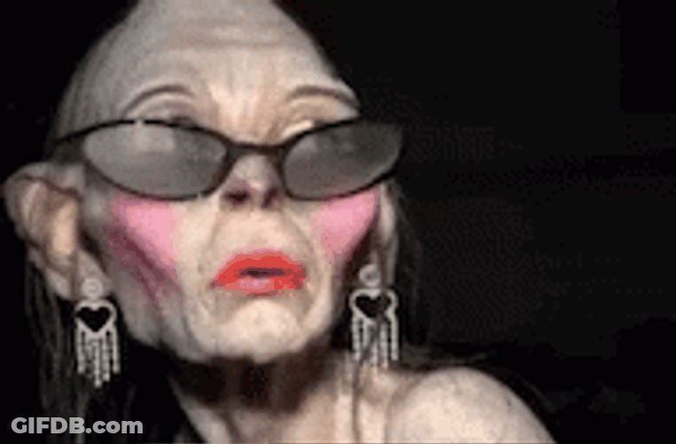 Fashionable Smeagol Tongue Out GIF