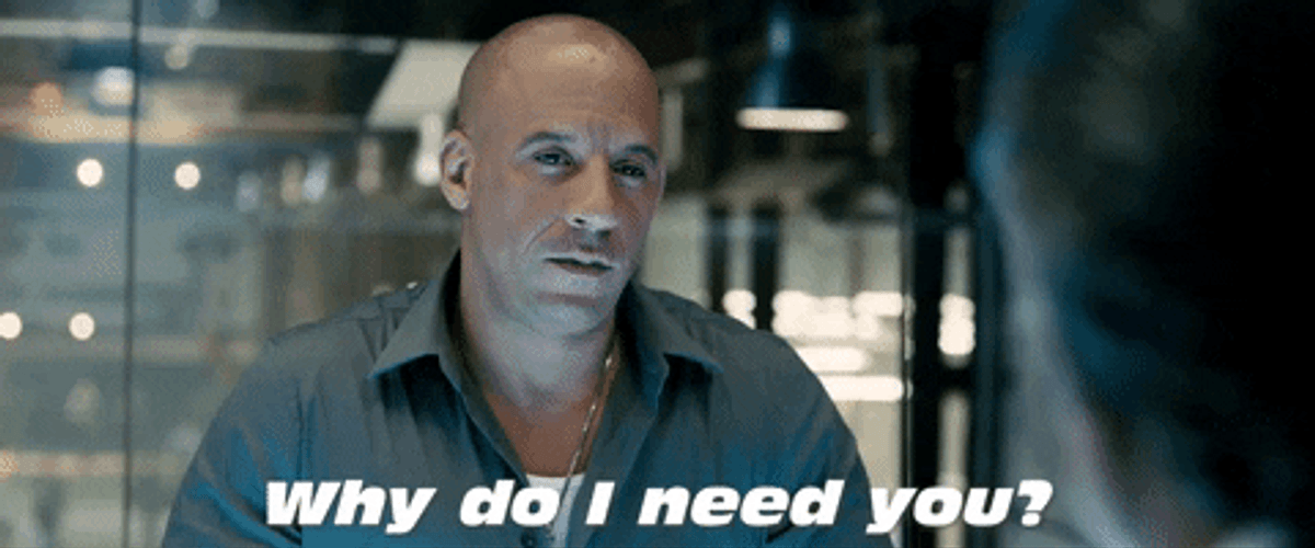 Fast And Furious Dom Do I Need You GIF