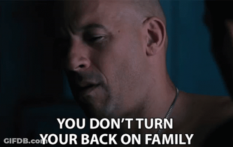 Fast And Furious Dom Dont Turn Your Back GIF