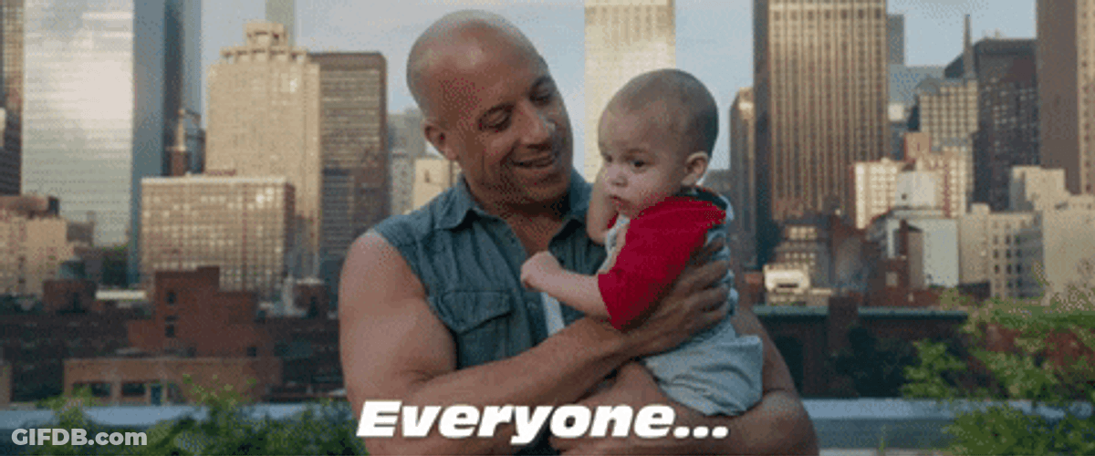 Fast And Furious Dom Everyone Meet Brian GIF