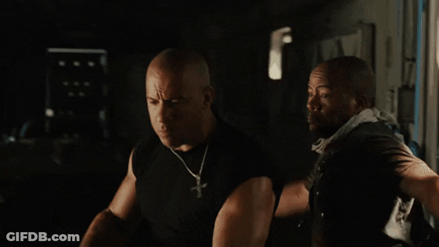 Fast And Furious Dom Fight Scene GIF