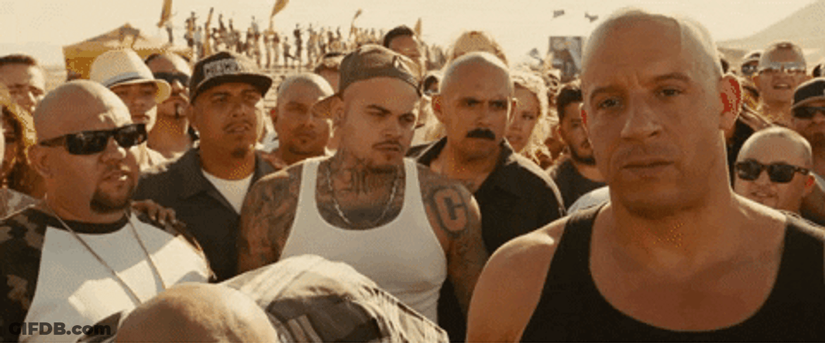 Fast And Furious Dom Never Could Take Punch GIF