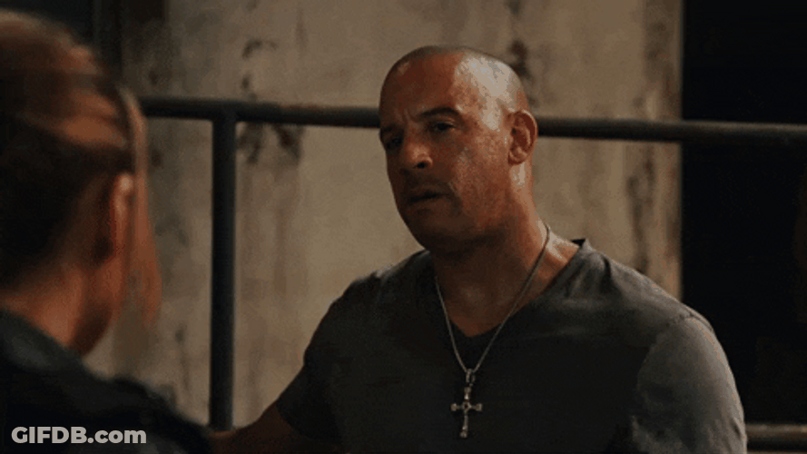 Fast And Furious Dom Running Aint Freedom GIF