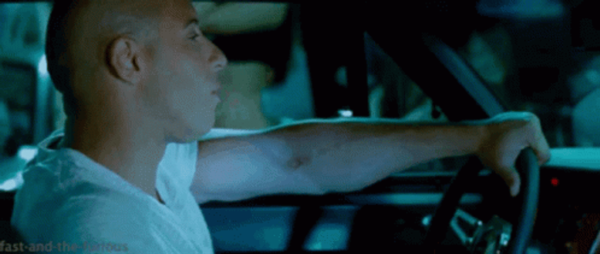 Fast And Furious Dom Slowly Turning Head GIF