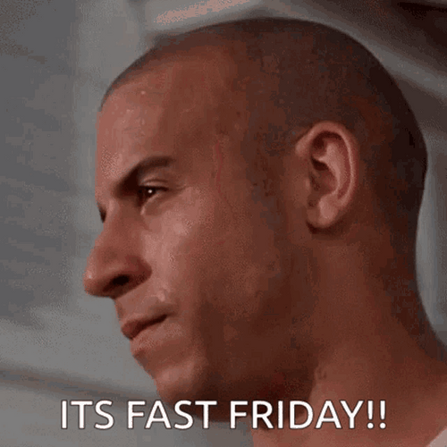 Fast And Furious Fast Friday GIF