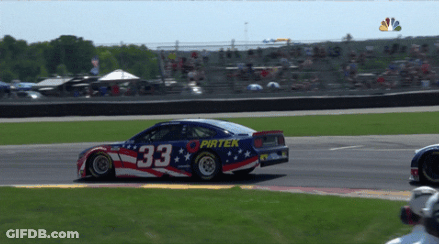 Fast Car Accident During Race Event GIF