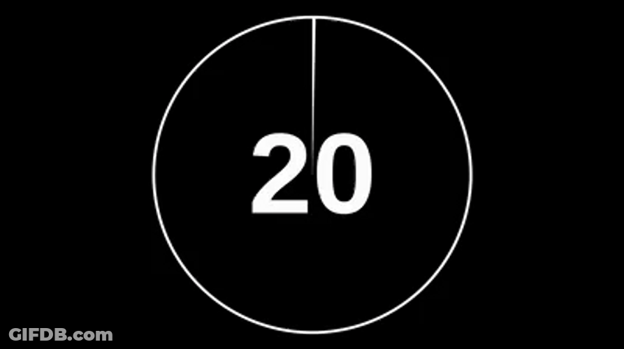 Fast Clock Countdown GIF