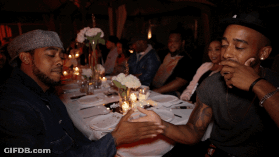 Fast Dap In Dinner Party GIF