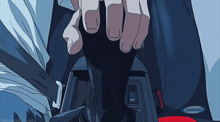 Fast Mode Car Anime GIF