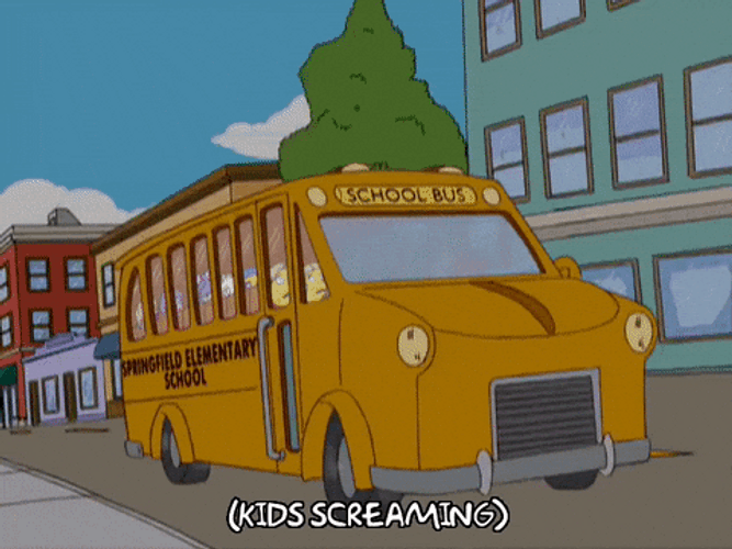 Fast Running Short Bus GIF