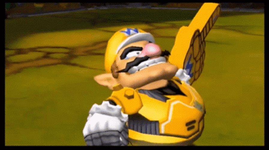 Fast Running Wario GIF