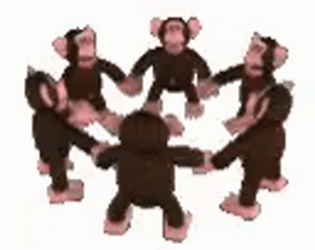 Fast Spinning Monkeys GIF