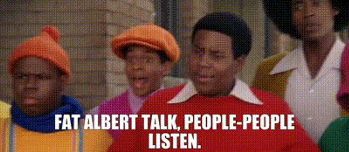 Fat Albert And Friends Nodding GIF