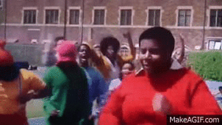 Fat Albert Running On A Track And Field GIF