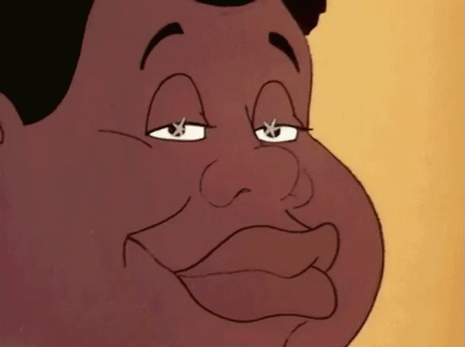 Fat Albert Smiling Having Sparkling Eyes GIF