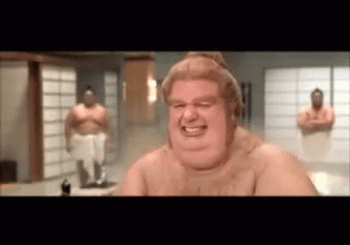 Fat Bastard Being Under Arrest GIF
