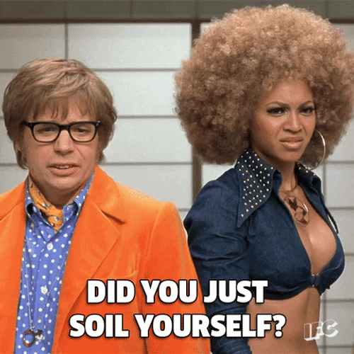 Fat Bastard Funny Soil Scene GIF