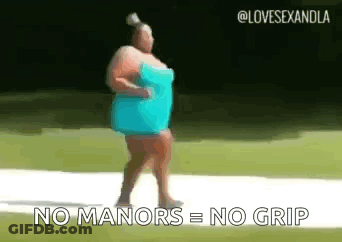 Fat Bearded Man Sitting On Couch Hands On Belly GIF
