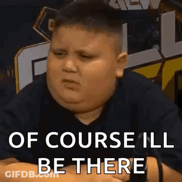 Fat Boy Making Funny Face At Microphone GIF