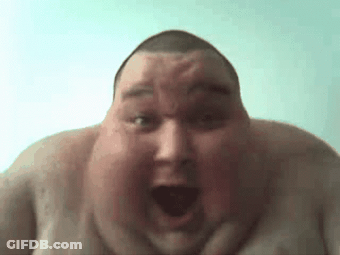 Fat Guy Dude Dance GIF