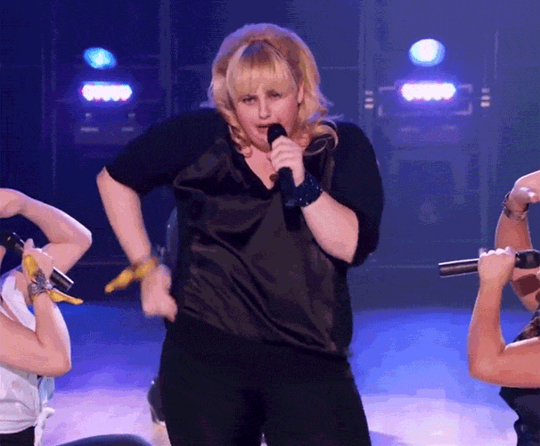Fat Lady Singing Pitch Perfect Fat Amy Dance GIF