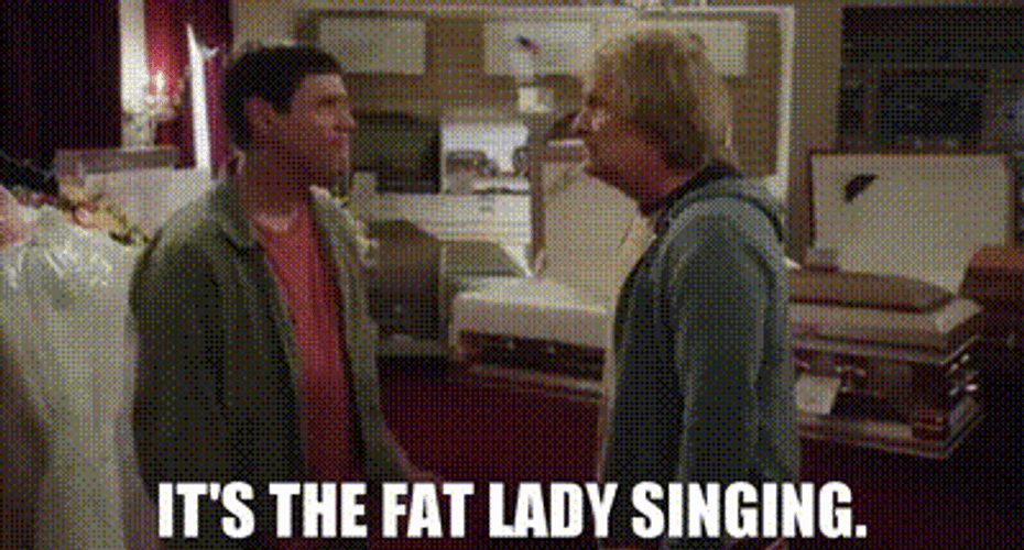 Fat Lady Singing Starsky And Hutch Arguing GIF