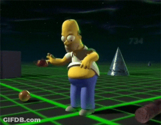 Fat Man Homer Simpson GIF