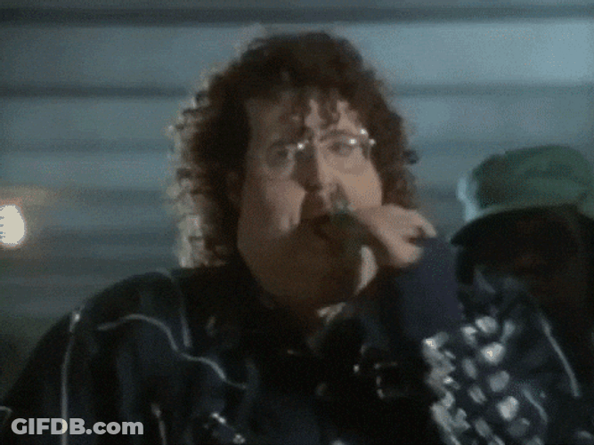 Fat Man Hyper Dancing With Group GIF
