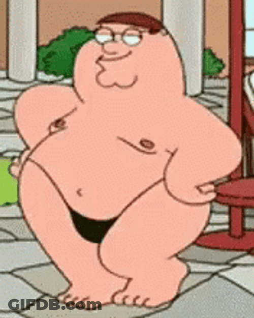 Fat Man Peter Griffin GIF