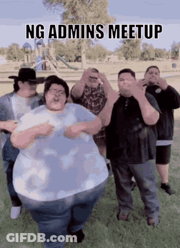 Fat People Ng Admins Meetup GIF