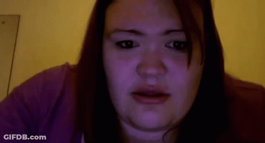 Fat Woman Screaming Meme GIF