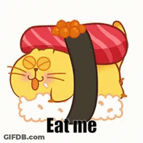 Fatcatzcouple Egg Yolk Cat GIF