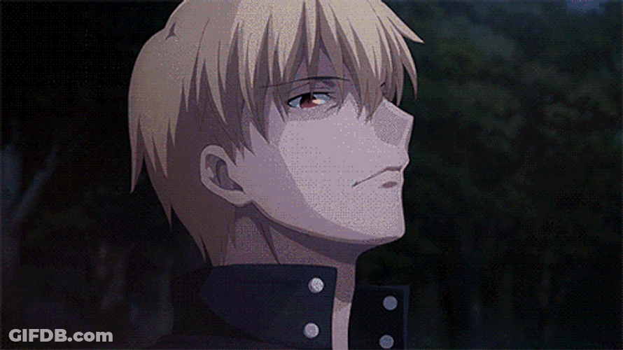 Fate Stay Night Blocking Sword GIF