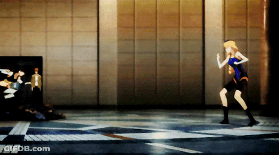 Fate Stay Night Powerful Attack GIF