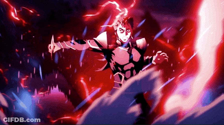 Fate Stay Night Using Powers GIF