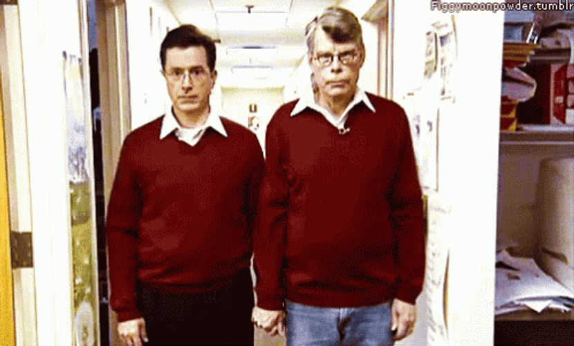 Father And Son Matching Outfit GIF