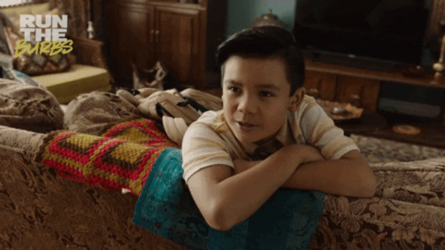 Father And Son Stare Down Tv Series GIF